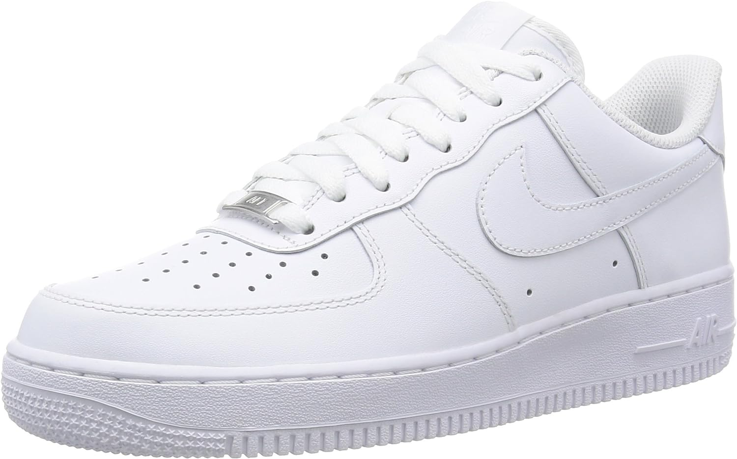 nike air force 1 in white color